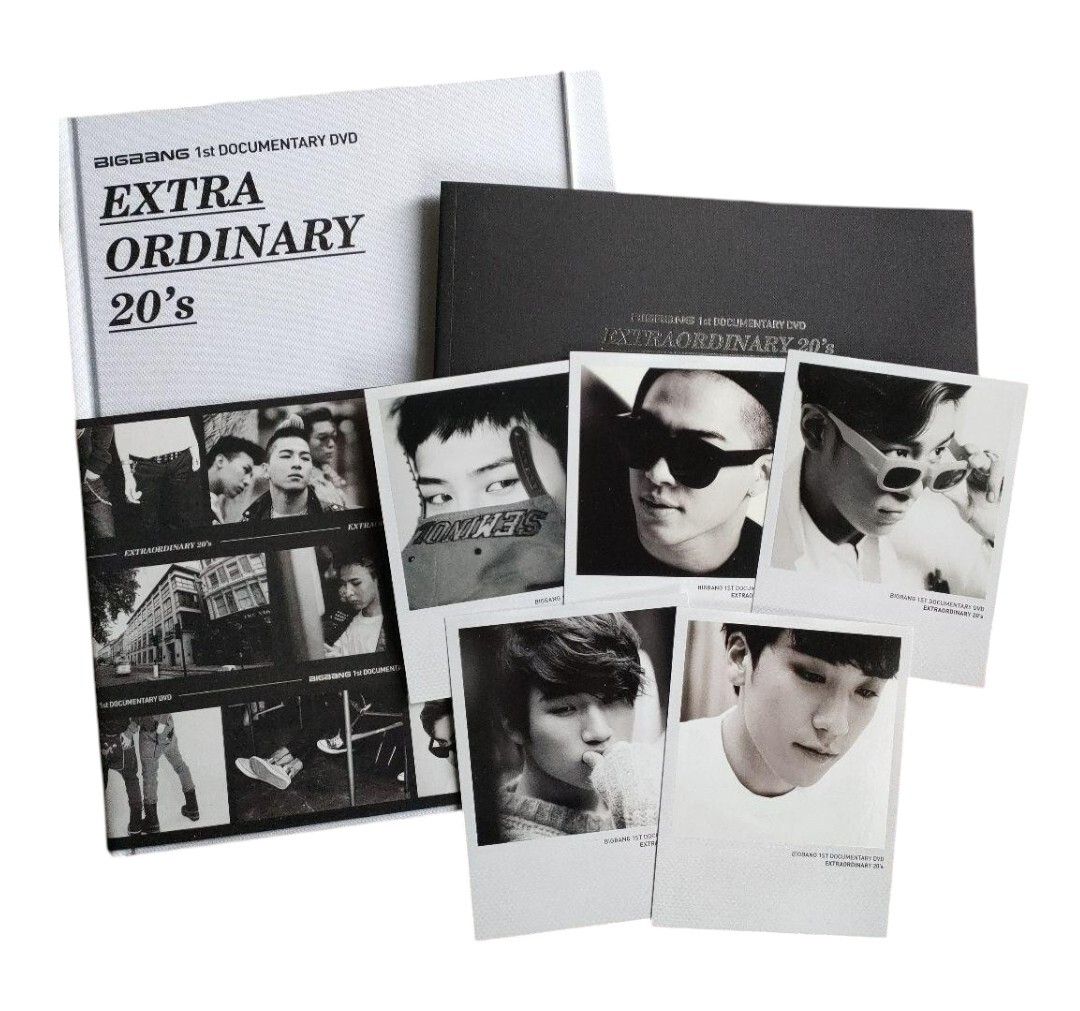 BIGBANG 1st Documentary DVD EXTRAORDINARY 20's w/ Photobook & 6