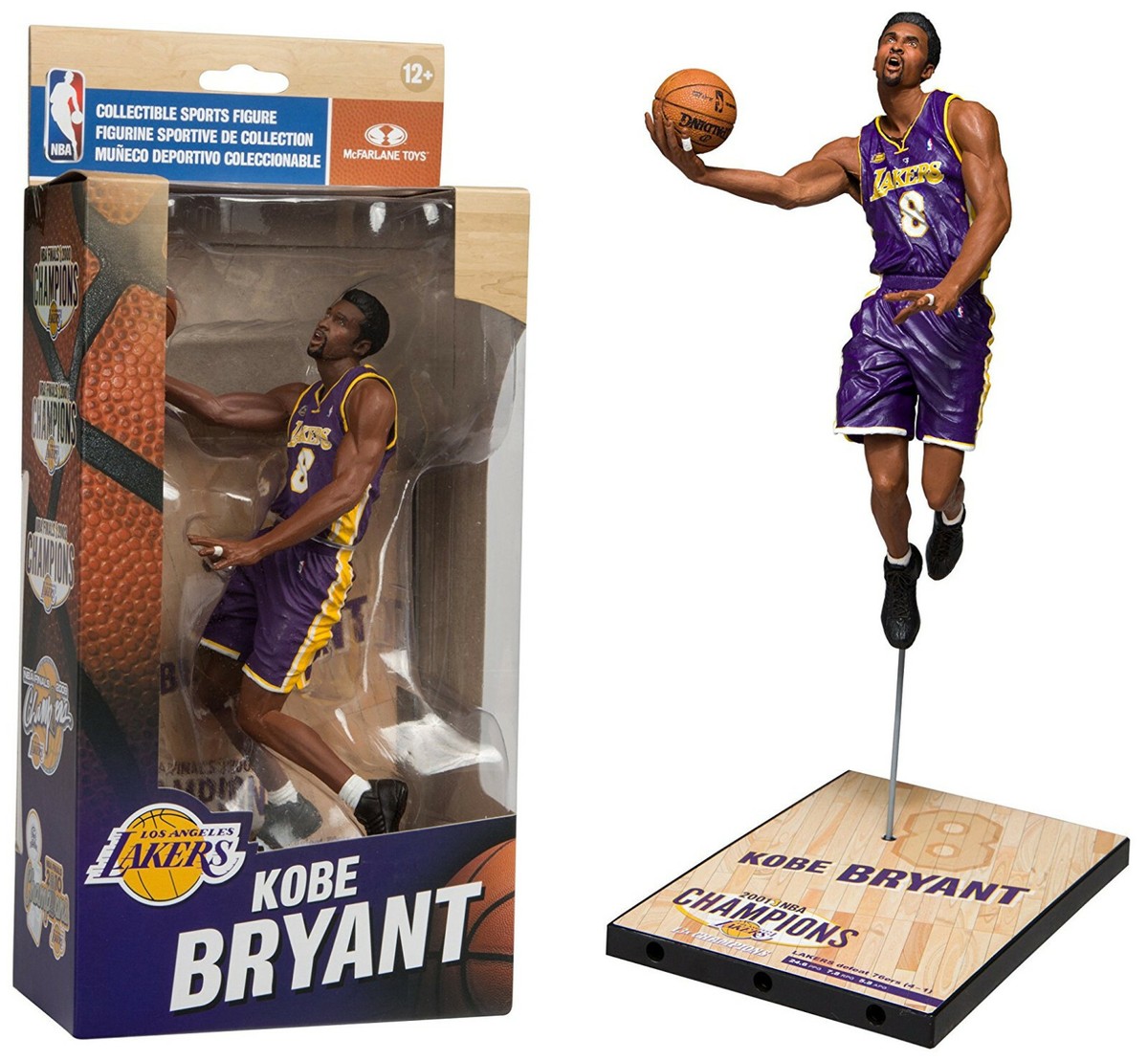 McFarlane Toys NBA ~ KOBE BRYANT (2001) FIGURE ~ Limited Ed