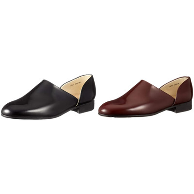 Haruta Spock Shoes 850 Leather 2E Men's Black/Rotor Multiple Sizes