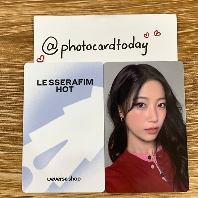 LE SSERAFIM POB PRE-ORDER WEVERSE HOT SOUNDWAVE YES24 CHAEWON