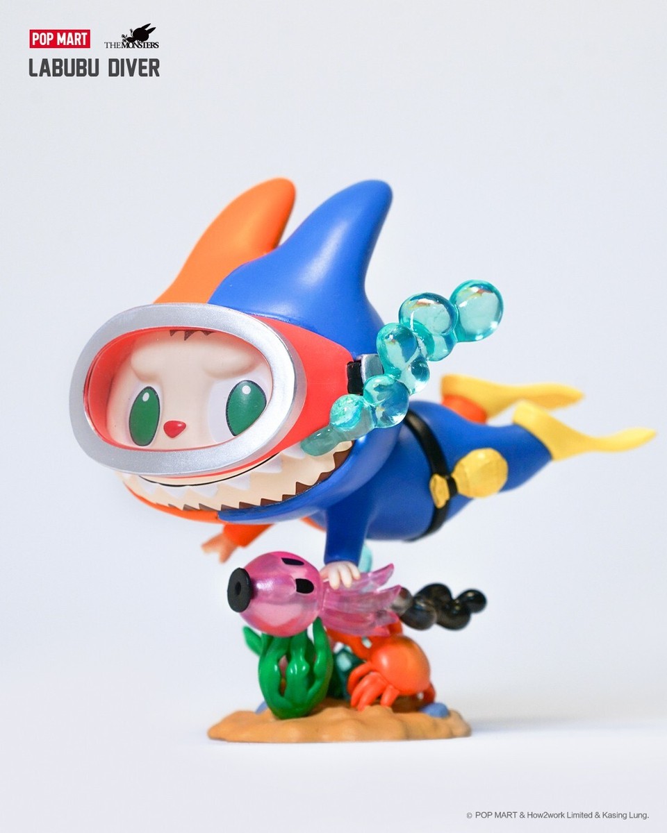 POP MART LABUBU DIVER Limited Edition Figure Diver Suit Art Toy
