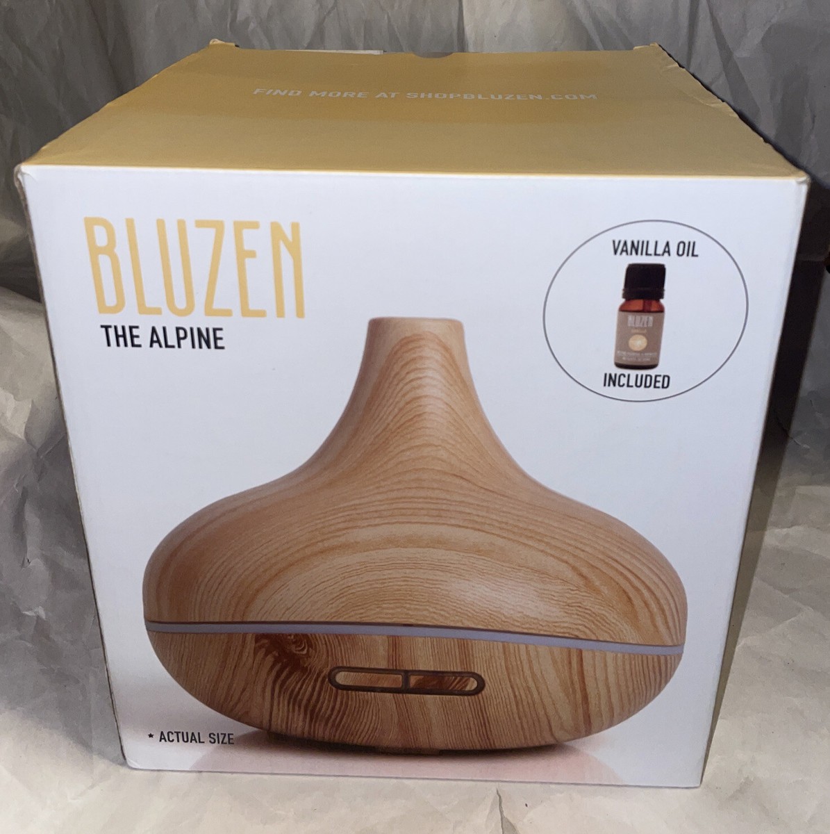 Bluzen The Alpine LED Color Changing Aroma Oil Diffuser | eBay