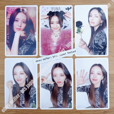 ITZY Yuna Blah Blah Blah Photocard A B Normal Japan FC MIDZY Photo