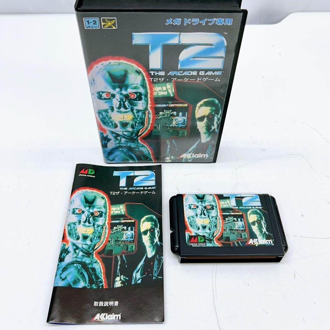 T2 The Arcade Game Mega Drive Video Game Software Japan Import | eBay