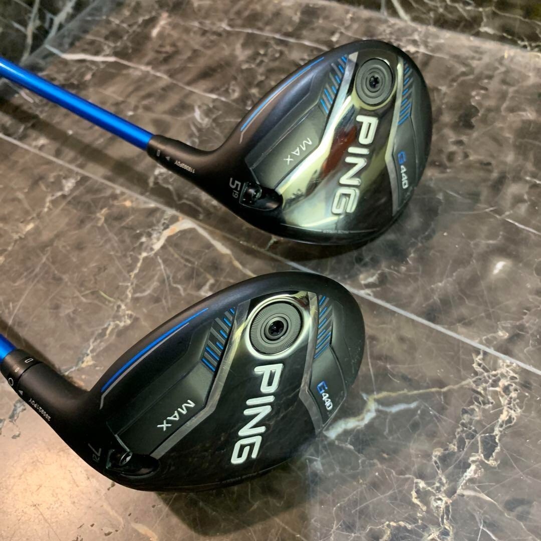PING G440 MAX Fairway Wood Set 7w & 5w / ALTA JCB Blue R | eBay