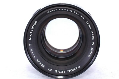Canon FL 50mm f1.4 II MF Prime Lens [Excellent++] from JAPAN | eBay