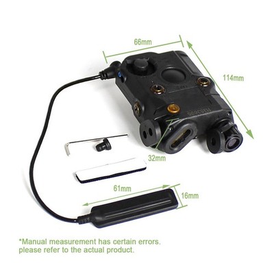 SOTAC PEQ-15 IR Red/Green Laser Adjustable White LED ILLUMINATOR