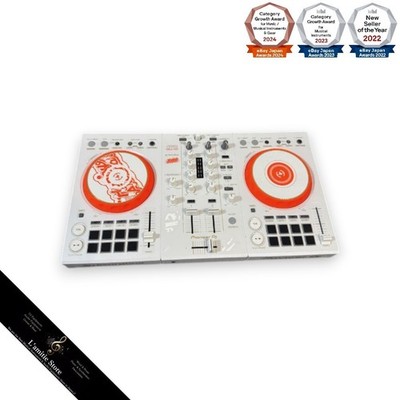 Pioneer DJ DDJ-400-HA DJ Controller - White/Orange for sale online