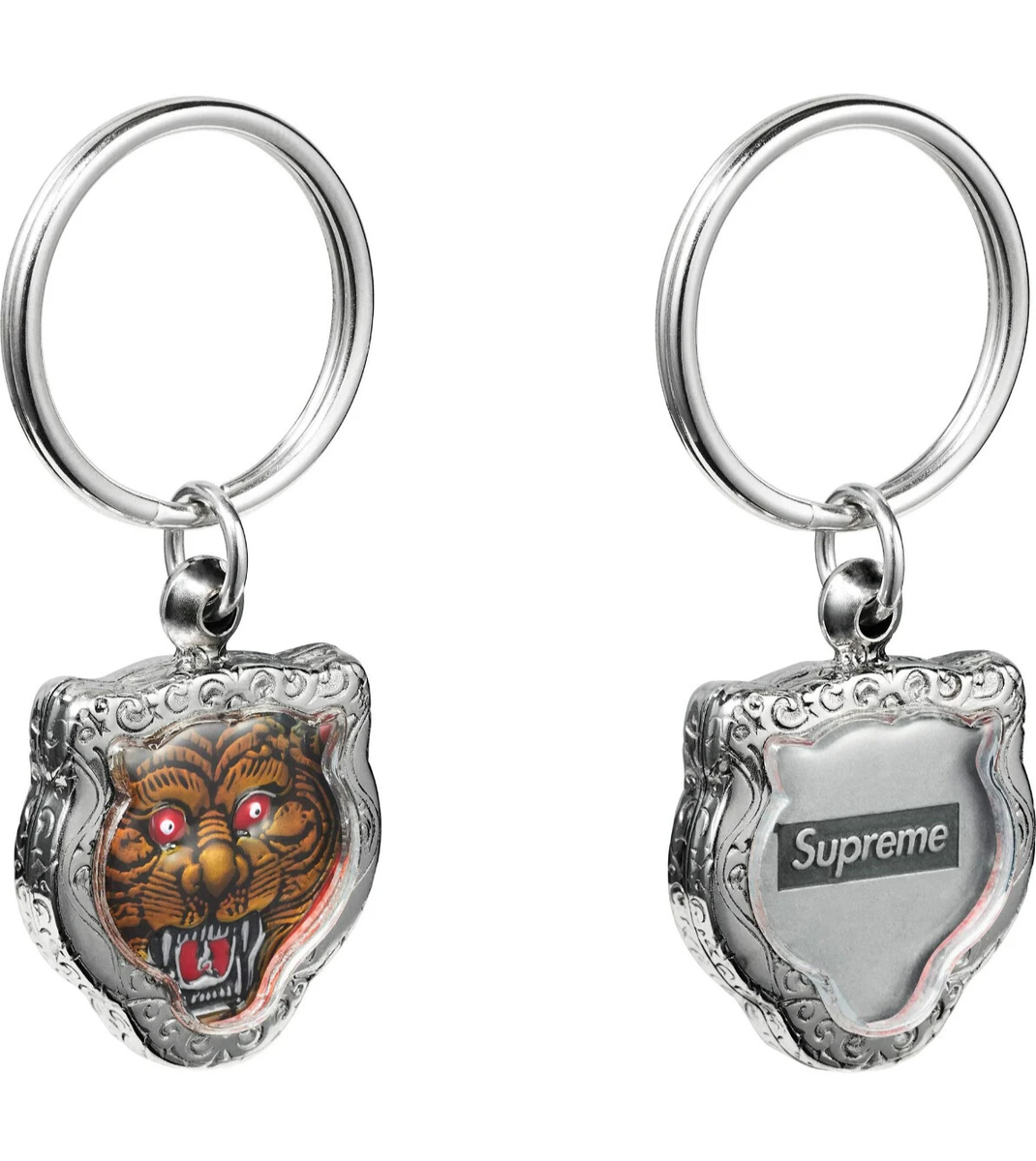 Supreme Tiger Keychain 