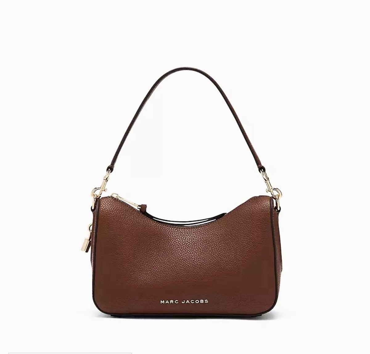 Marc Jacobs Drifter Small Convertible Shoulder Bag Pebbled Leather