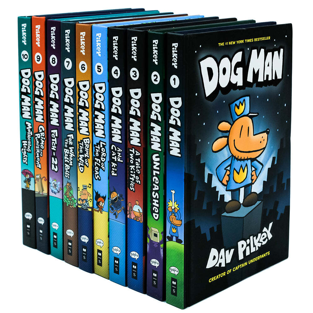 子供向け洋書】Dog Man 10巻セット Dav Pilkey Adventures of Dog Man
