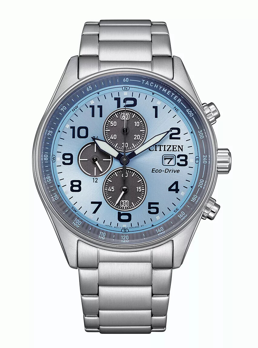 CITIZEN CA0770-72M Eco-Drive Chronograph Stainless Steel Men Watch