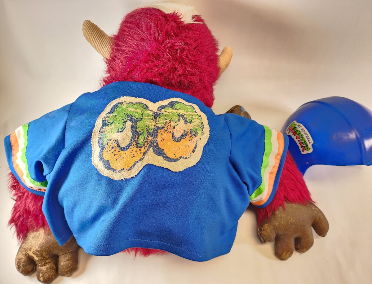 RARE Vintage 1986 My Football Pet Monster Amtoy With Shackles
