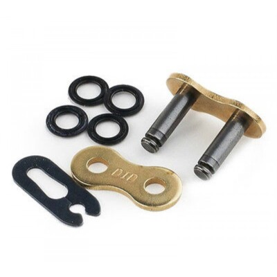 2007-2015 Kawasaki ZX6R Ninja DID VX3 Gold 520 QA 15/43 Chain and