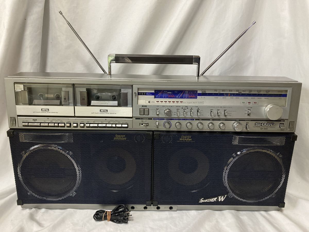SHARP GF-999 THE SEARCHER-W Stereo Cassette Deck | eBay