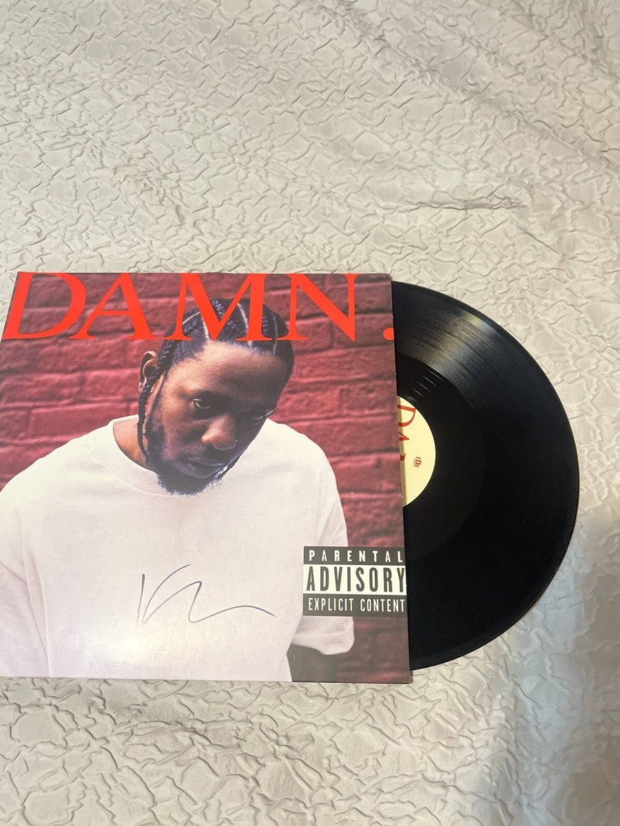 KENDRICK LAMAR **SIGNED AUTOGRAPH** ALBUM VINYL RECORD - DAMN | eBay
