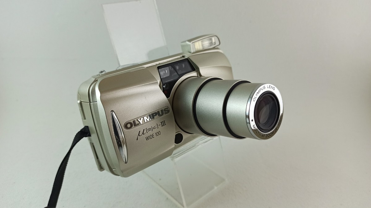 Olympus μ mju iii WIDE 100 Point & Shoot 35mm Film Camera JAPAN | eBay
