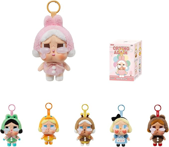POP MART Crybaby Crying Again Series Plush Blind Box Confirmed