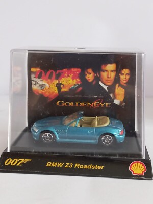 SHELL JAMES BOND 007 1:64 BMW Z3 ROADSTER GOLDEN EYE | eBay