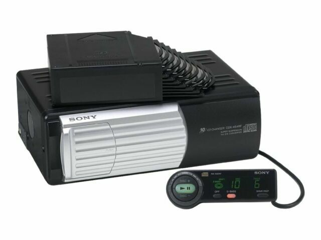Buy Sony CDX-454RF Compact 10 Disc Changer System - Black online