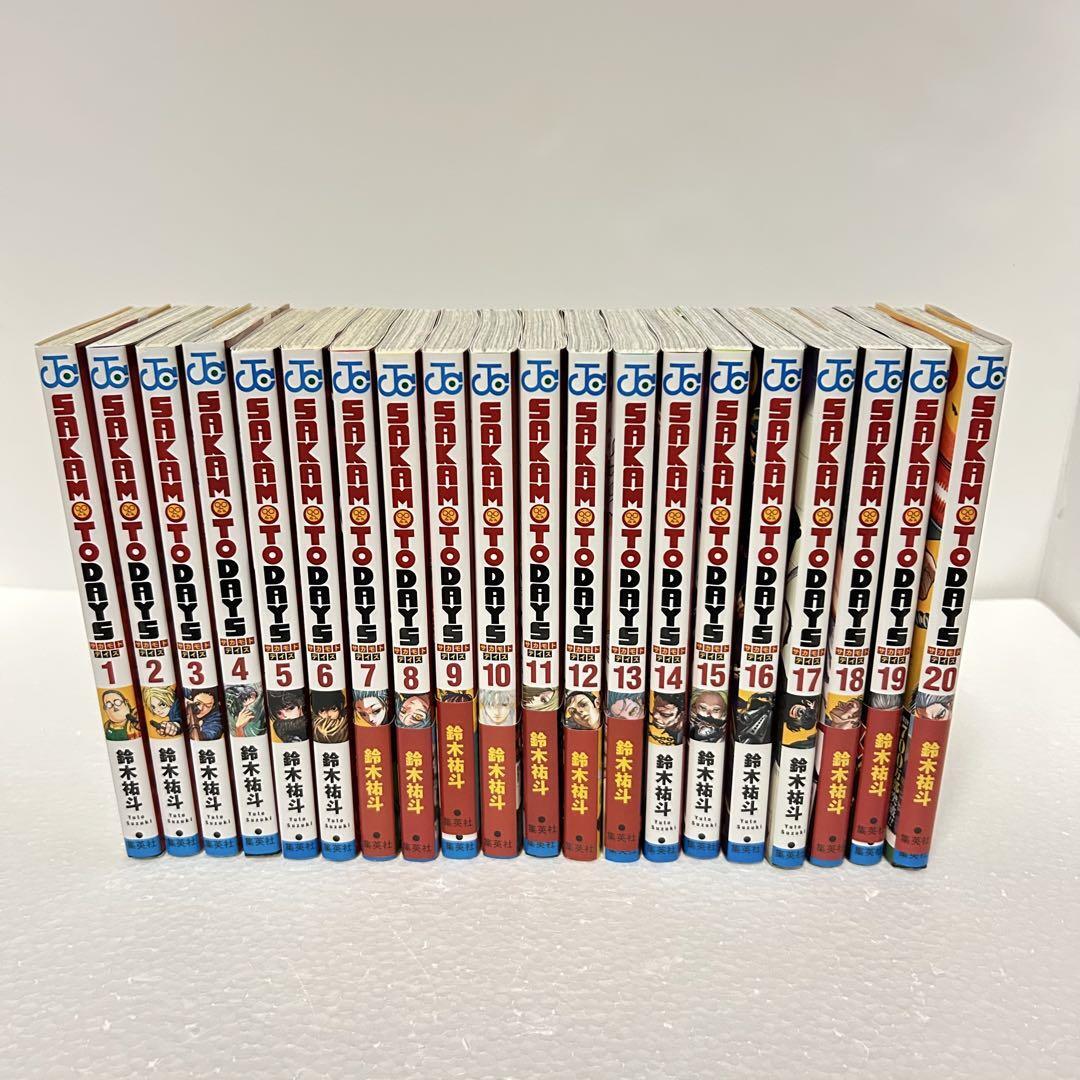 全巻初版未開封】sakamoto days 1〜24巻 特典多数付属 サカモトデイズ漫画