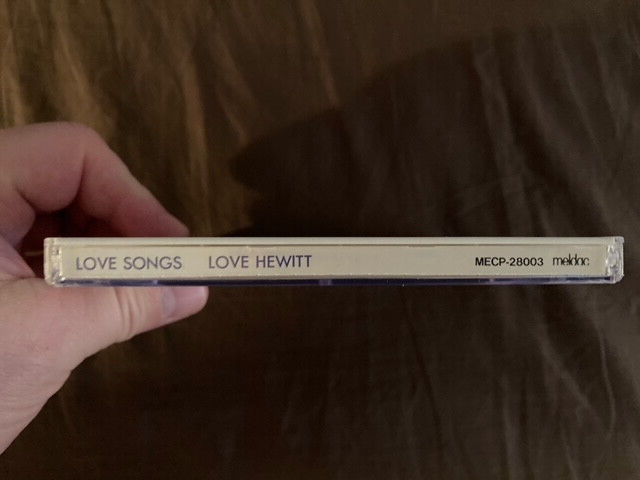 JENNIFER LOVE HEWITT LOVE SONGS MARCH 1992 MELDAC JAPAN ONLY SUPER