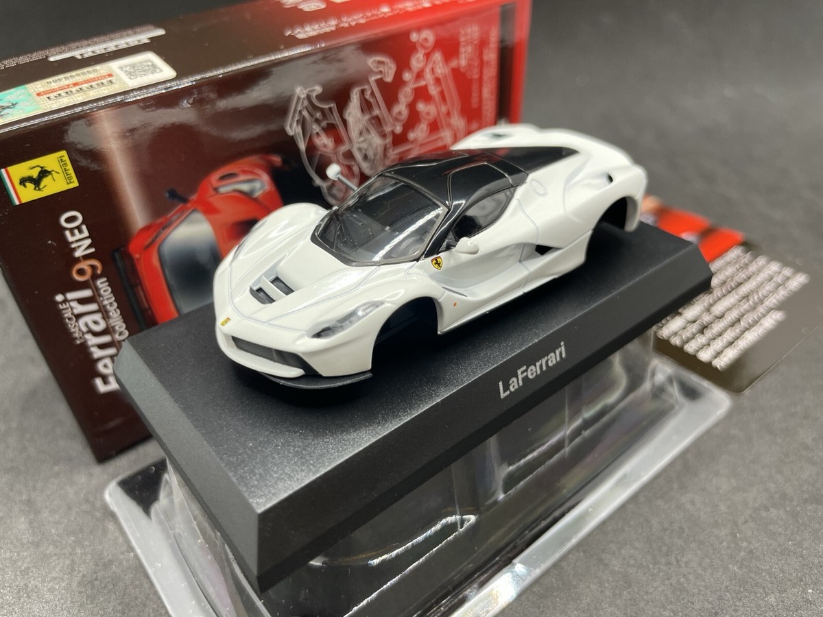 1/64 Kyosho Ferrari Collection 9Neo LaFerrari White diecast model