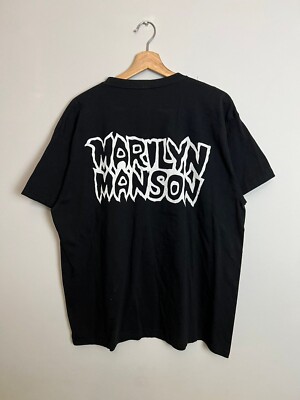 Marilyn Manson The Reverend Rare Band Tee Vintage Death Hype | eBay