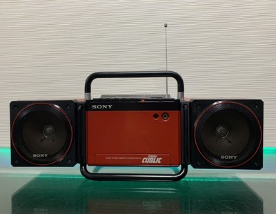 Sony Stereo Cube CFS-700 Radio Cassette Player Boombox from japan