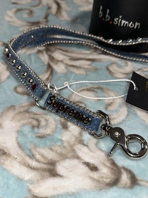SUPREME B.B. SIMON DENIM LANYARD (WASHED INDIGO) SS25 DENIM