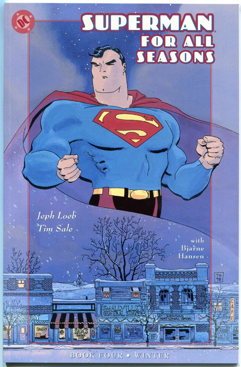 SUPERMAN For All Seasons #4, NM, Tim Sale, Jeph Loeb, 1998, more