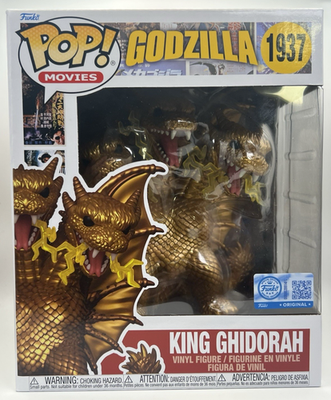 Funko Pop! Electric King Ghidorah #1937 Godzilla Exclusive Vinyl