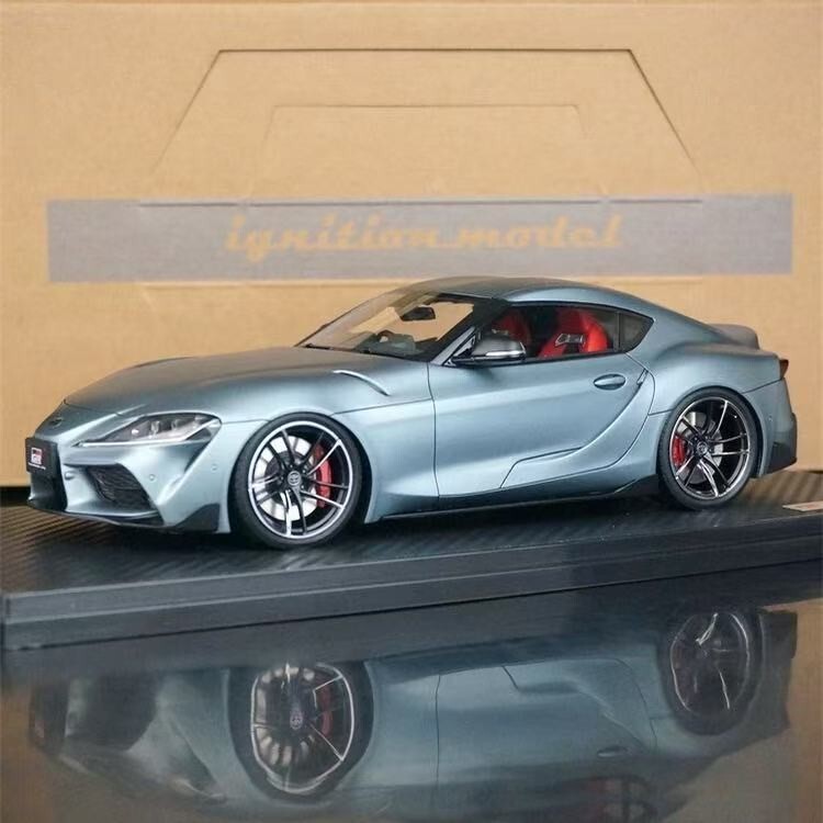 RARE* Ignition Model 1/18 Toyota GR Supra RZ (A90) Matte Gray