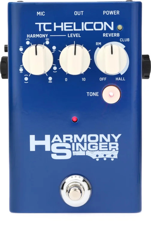 TC-Helicon Harmony Singer 2 Vocal Harmony and Reverb Pedal for