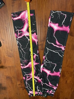 Jaded London Jeans Pink Lightning Boyfriend Fit Straight High