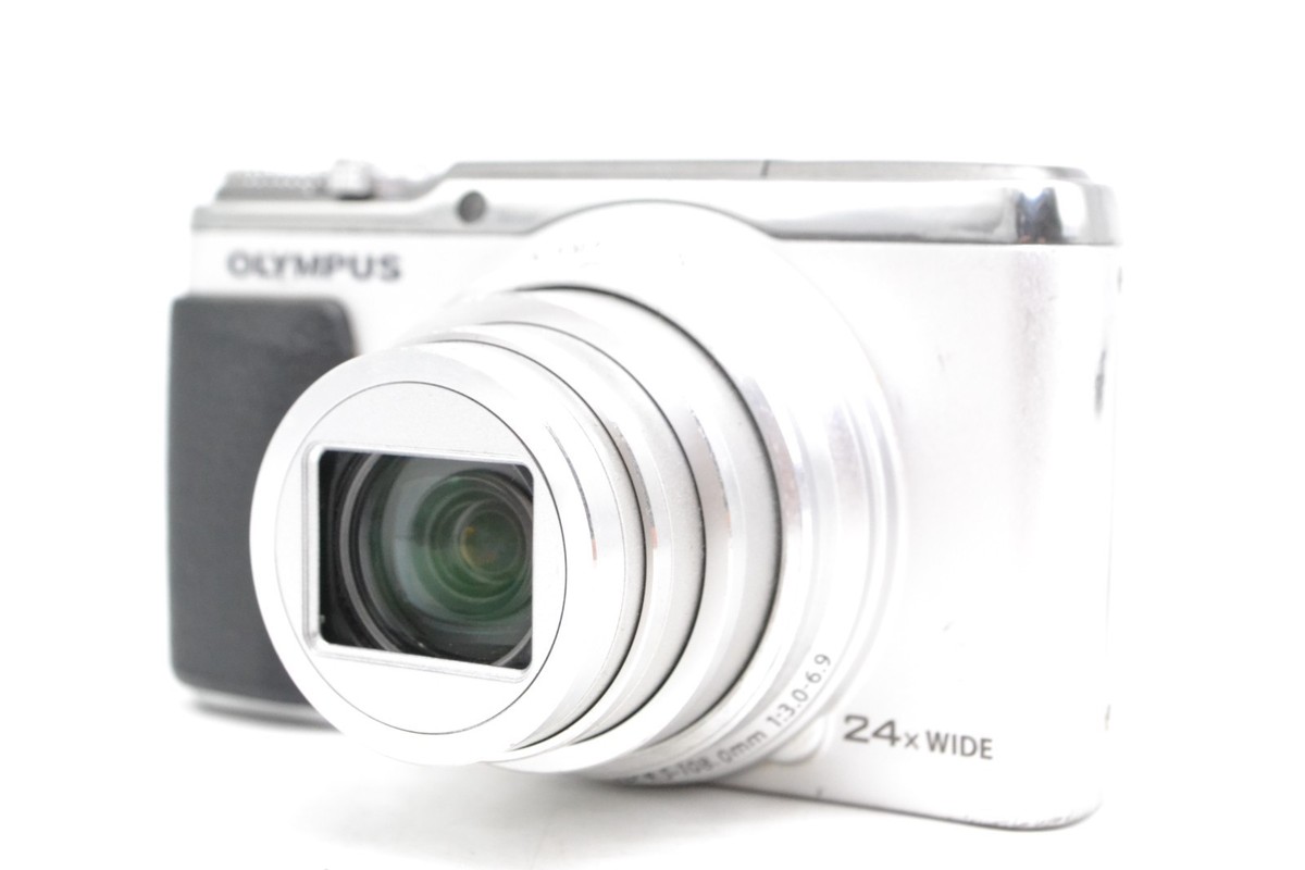 Olympus Stylus SH-60 Silver 16.0MP Compact Digital Camera 24x Zoom