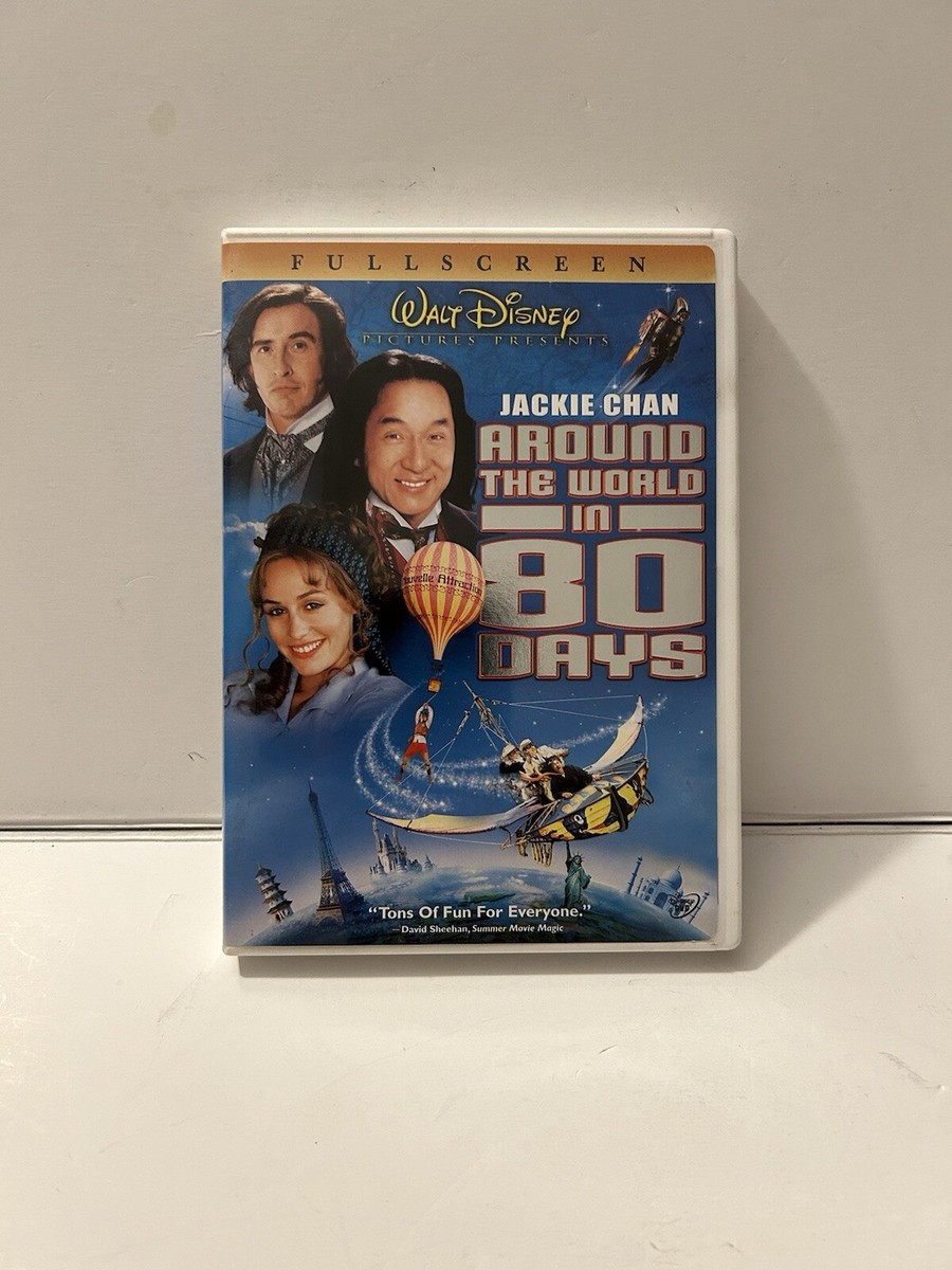 Around The World In 80 Days, DVD Movie, Jackie Chan, Very Good