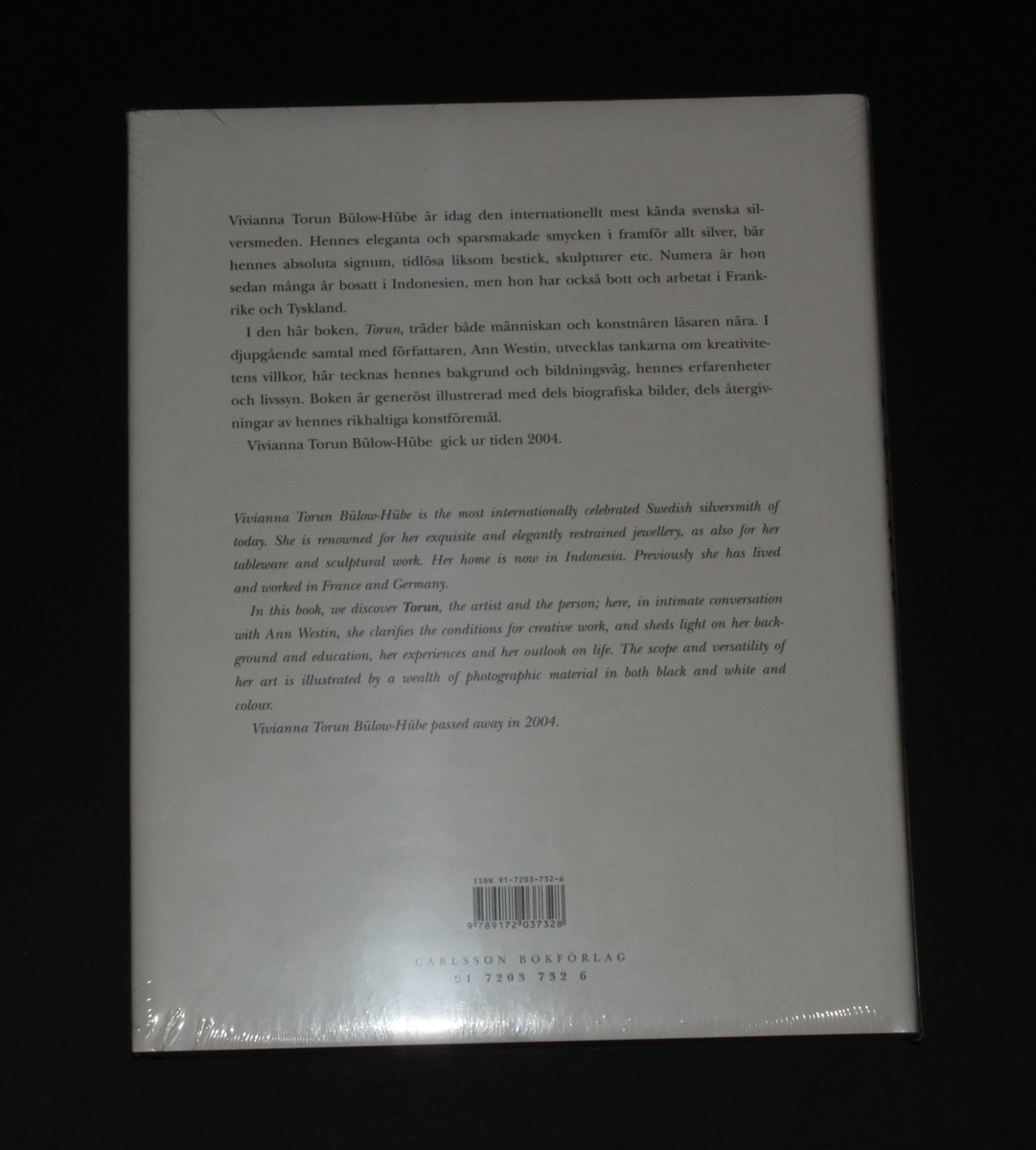 Ann Westin, TORUN. Conversation with Vivianna Torun Bülow-Hübe