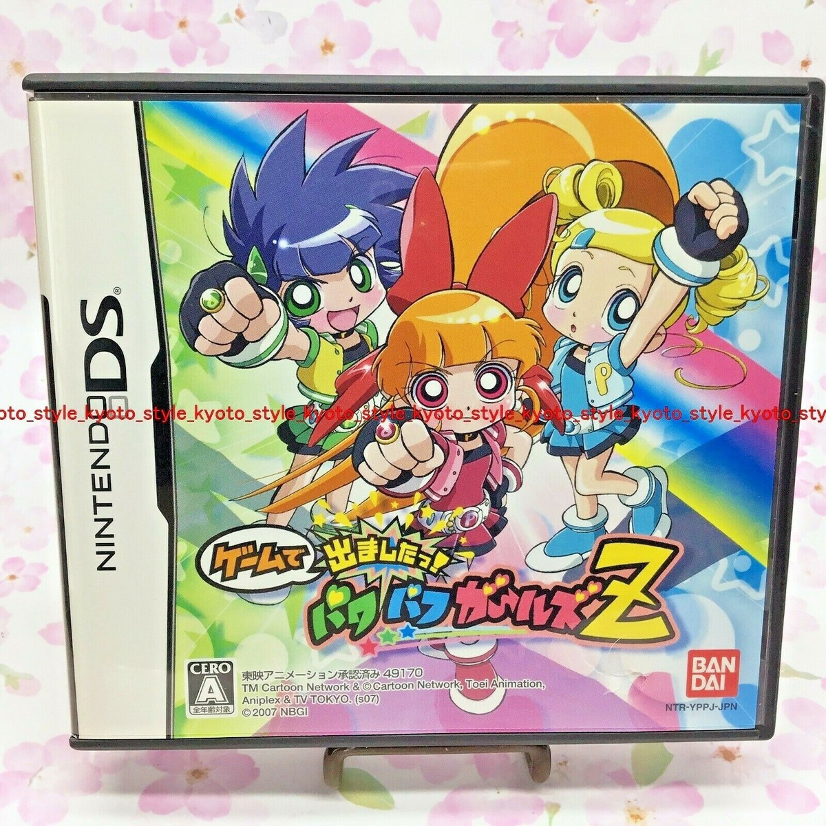 USED Nintendo DS Game de Demashita! Powerpuff Girls Z 91704 JAPAN
