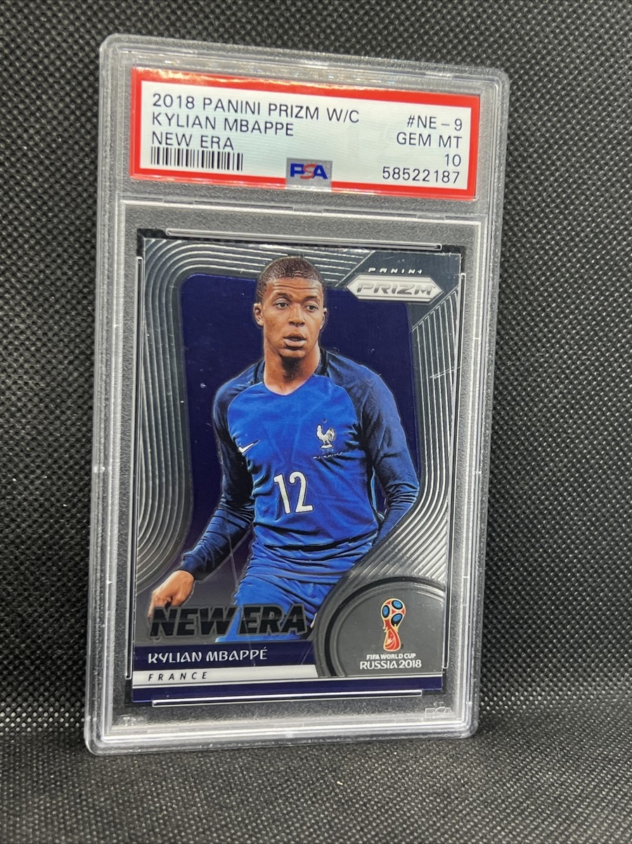 2018 Panini Prizm World Cup New Era #NE-9 Kylian Mbappe PSA 10 | eBay