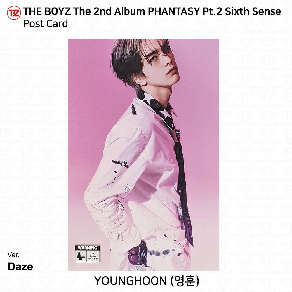 The Boyz Phantasy Pt.2 Sixth Sense Younghoon Photocard Postcard