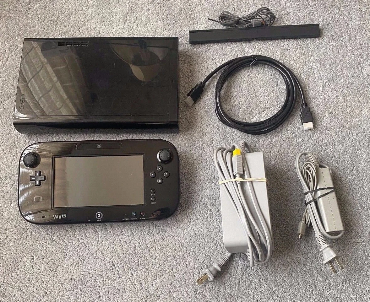 Nintendo Wii U - Deluxe NTSC-U/C Video Game Consoles for sale | eBay