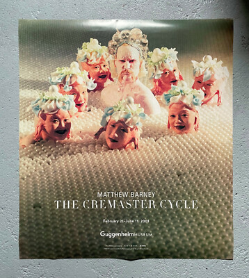 MATTHEW BARNEY - THE CREMASTER CYCLE - GUGGENHEIM MUSEUM 2003 | eBay