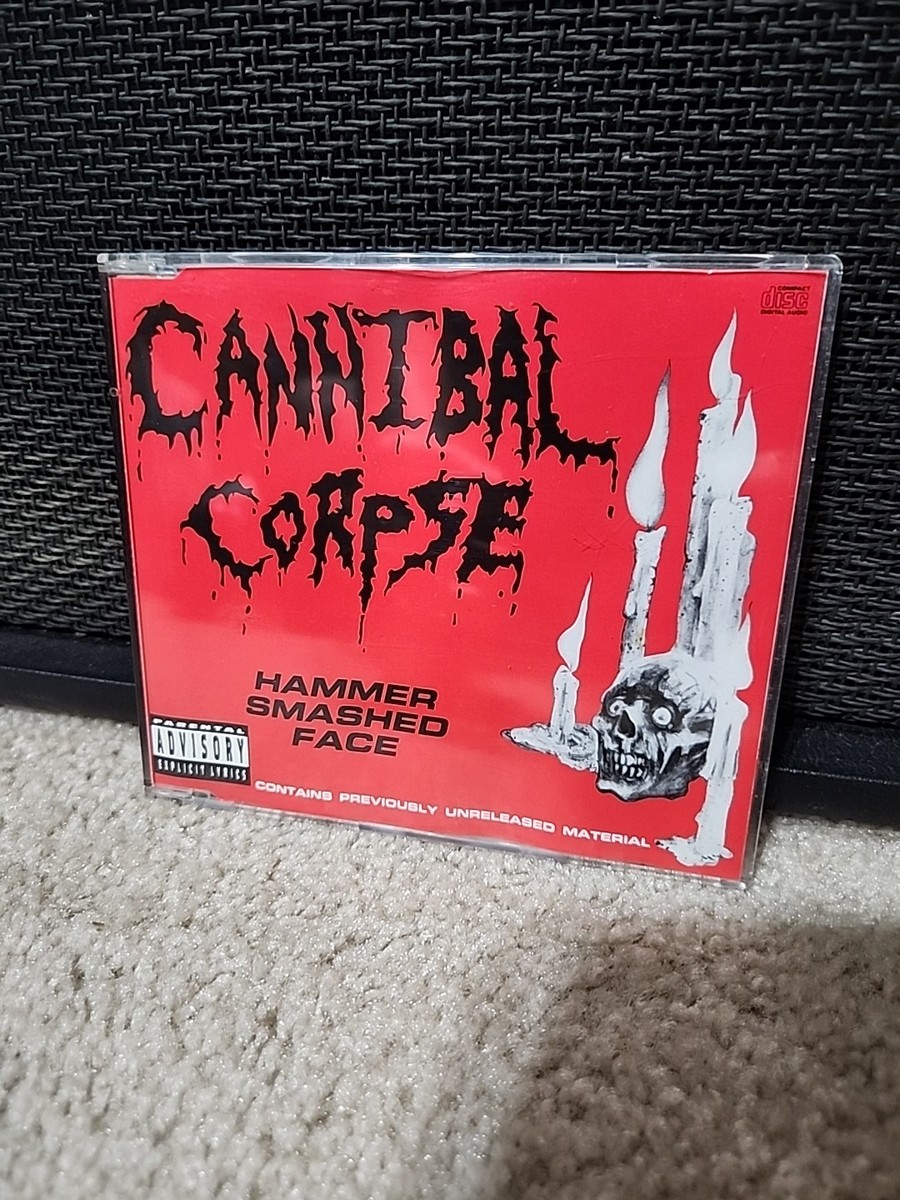 Cannibal Corpse Hammer Smashed Face Cd 1993 1st Press EX W/Order