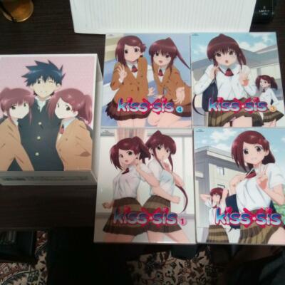 Kiss x Sis Animation Blu-ray 4 Disc Box | eBay