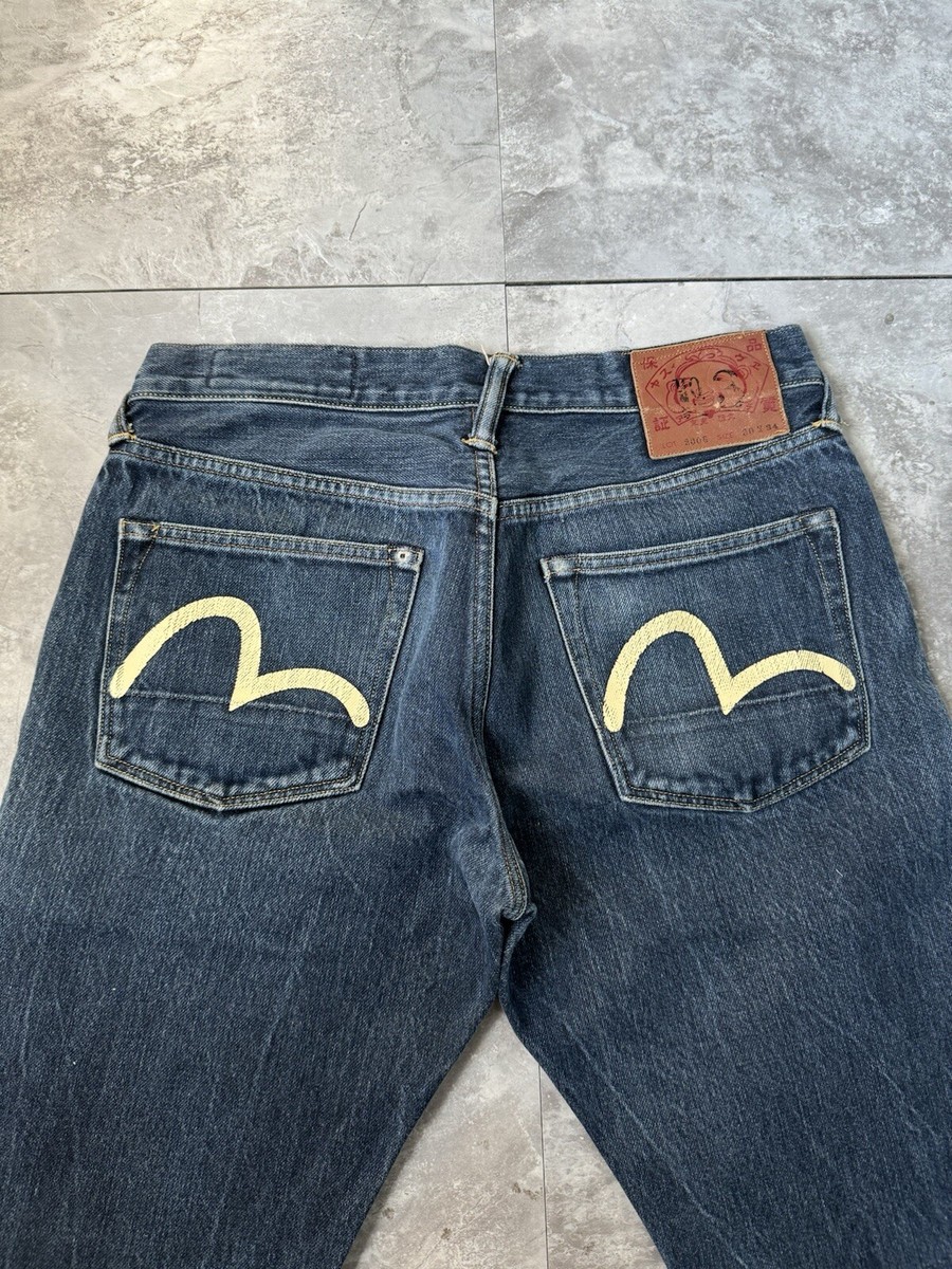 Evisu Jeans No 3 Sz 30x34 | eBay
