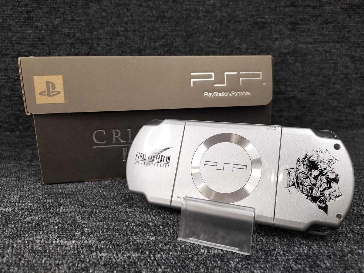 PSP 2000 Crisis Core Final Fantasy 7 Limited FF VII 10th