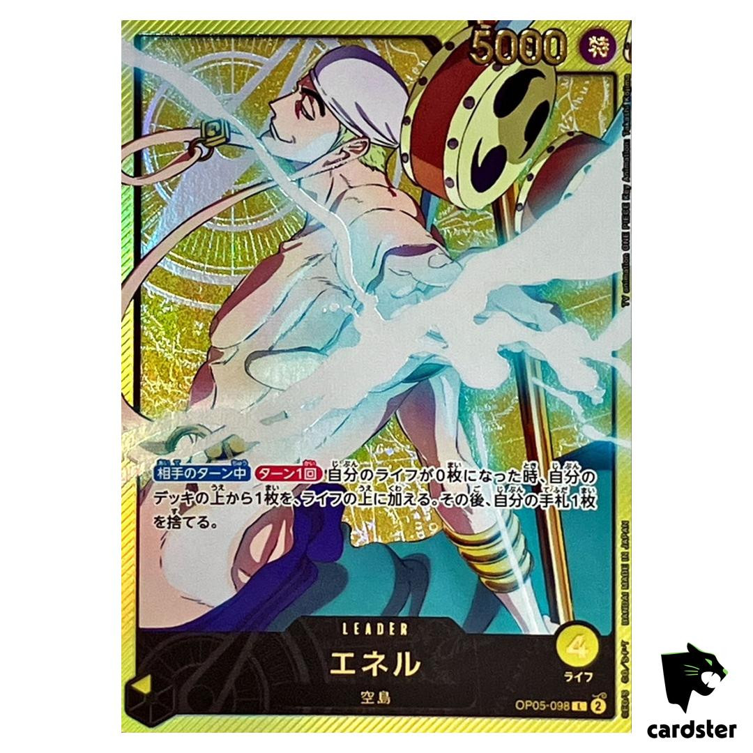 Enel L OP05-098 [EB02 GOLD FONT] Parallel Anime 25th collect One