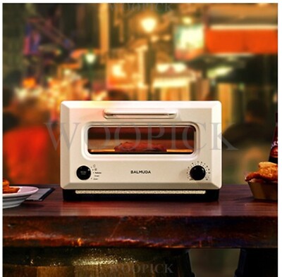 BALMUDA 2024 ReBaker Toaster KTT01KR Mini Oven AC 220V/50-60Hz