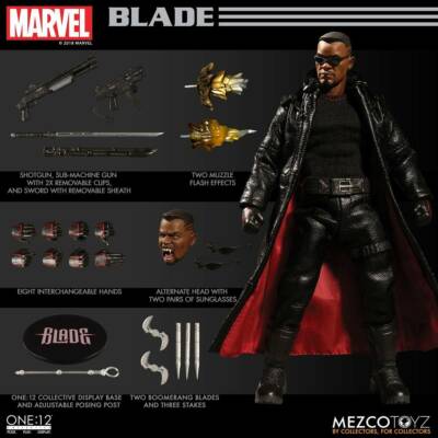 MEZCO One :12 BLADE Marvel Action Figures IN STOCK | eBay